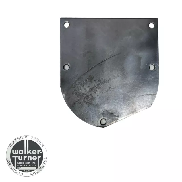 Sierra de mesa Walker Turner 10"" 2211, 2221, TA1180B Placa cubierta de caja de engranajes