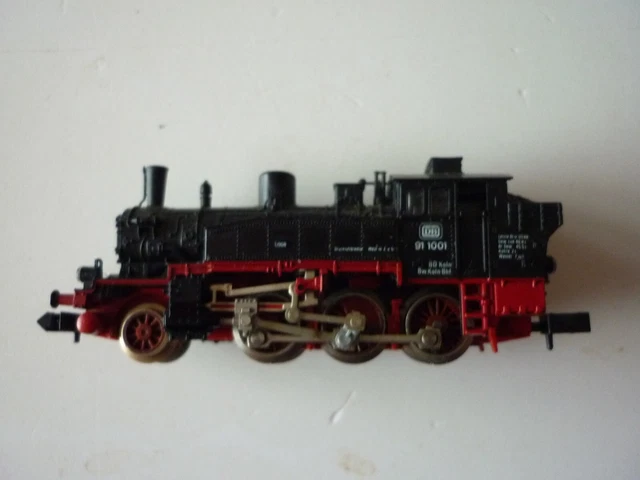 Locomotive Vapeur Fleischmann Piccolo échelle N 1/160 - BR 56 2048 - Réf 7156 Pour Réseau Miniature