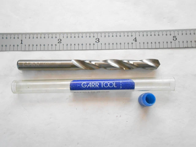 New Garr Tool Usa 5Xd 7Mm Dia. X 54Mm Loc X 88Mm Oal Solid Carbide Jobber Drill