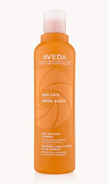 Limpiador corporal y cabello AVEDA para cuidado solar elimina el cloro 8,45 Fl Oz