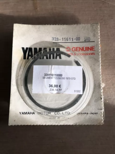 Segment Bague STD OEM Yamaha TD TR TZ 250 350 750 328-11611-00 Piston Ring Set