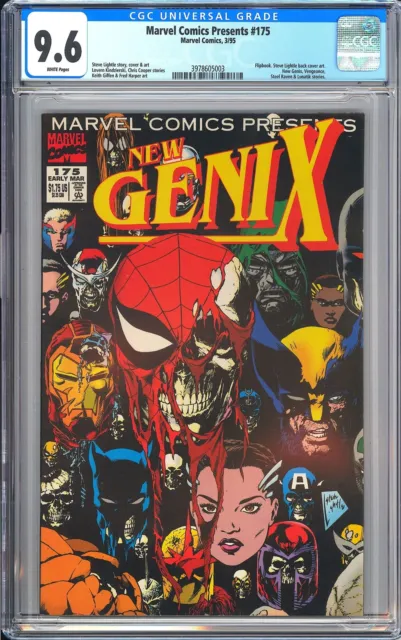 Marvel Comics Presents #175 CGC 9.6 3978605003 1st New Genix! Final Issue! KEY!