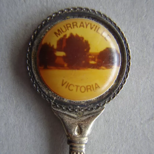 Murrayville Victoria Opal Design Australia Souvenir Spoon Teaspoon