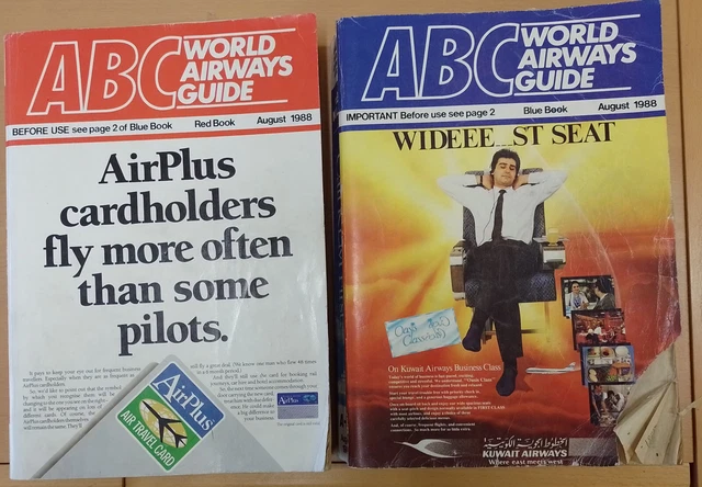 ABC WORLD AIRWAYS GUIDE * beide Bände * August 1988 EUR 60,00 - PicClick DE