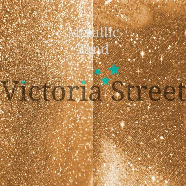 Victoria Street Glitter - Metallic Sand - Fine 0.008" / 0.2mm (Beige Gold Sand)