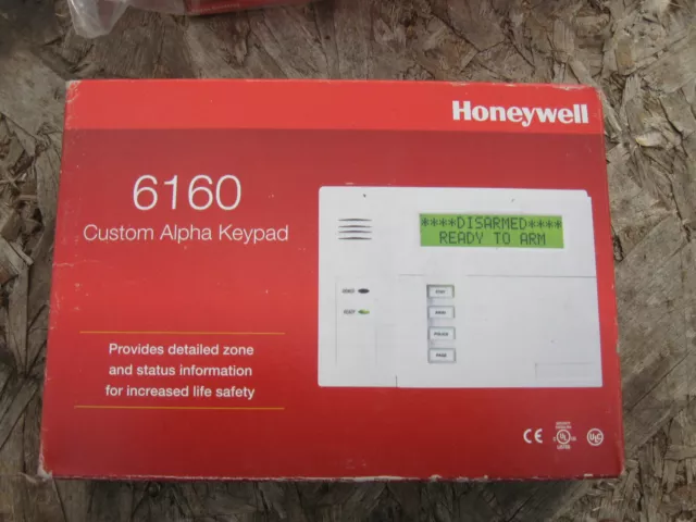 Honeywell 6160 Alpha Integrated Keypad/Receiver