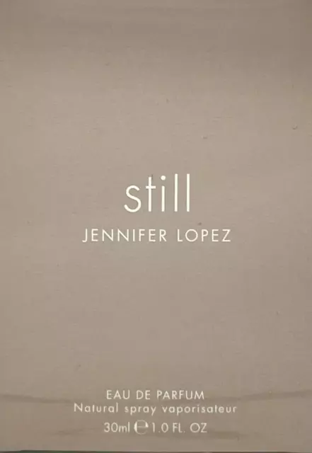 JENNIFER LOPEZ STILL EAU DE PARFUM SPRAY FOR WOMEN 1.0 Oz / 30 ml BRAND NEW!!!