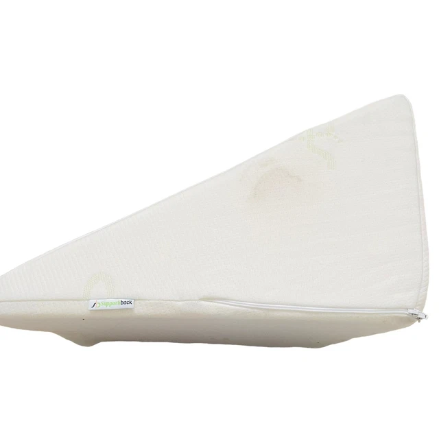 Almohada de cuña para cama soporte espuma de reflujo ácido presión postura dolor de espalda