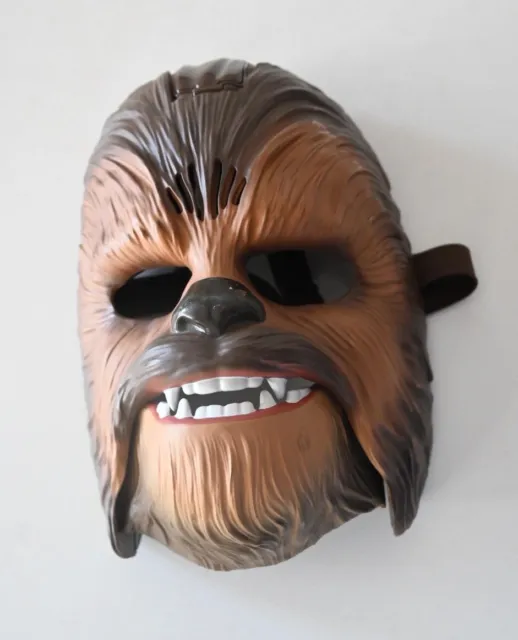 Star Wars Chewbacca Talking Electronic Mask Hasbro 2015 Disney Kids Toy Cosplay