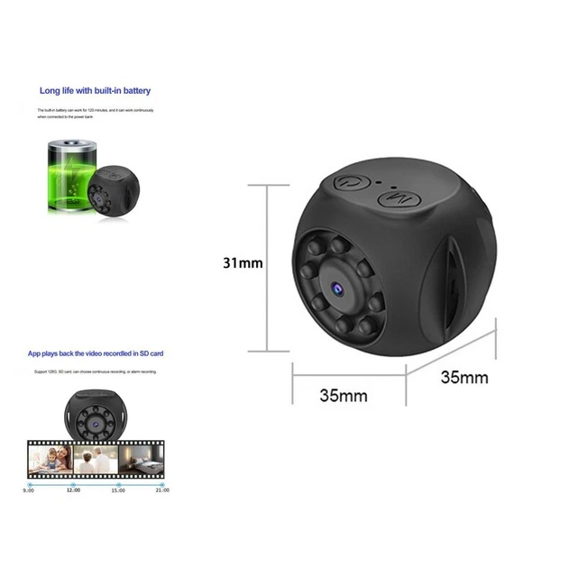 Cámara infrarroja Monitor remoto Bucle de vigilancia en tiempo real Video Cámara WLAN