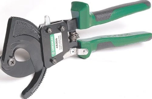 Greenlee 45206 Compact Ratchet Cable Cutter, 10-Inch