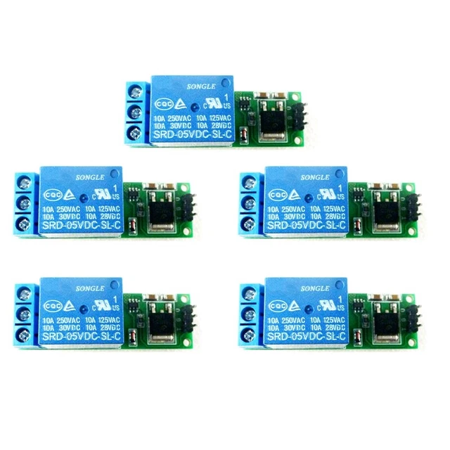 5 StüCk 6-24 V Flip-Flop--Relais Bistabiles Selbstsicherndes Low-Pulse-Trig5511