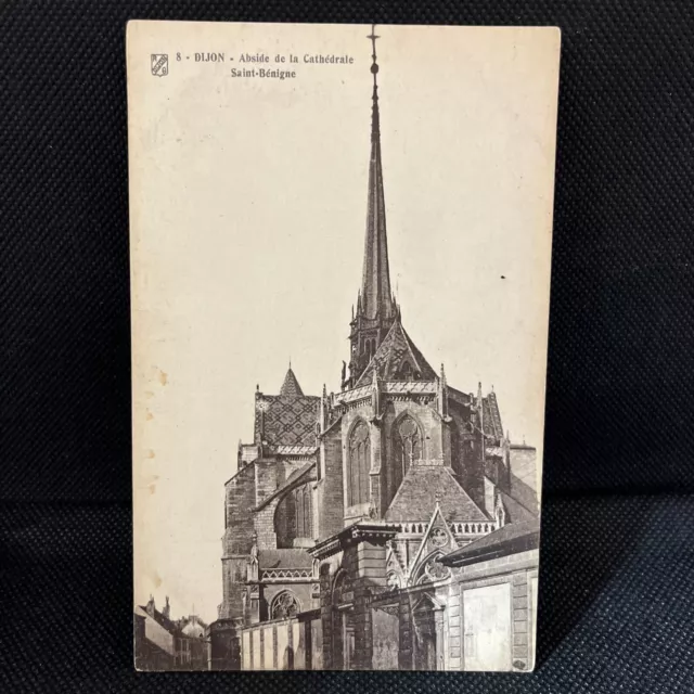 Carte Postale Ancienne Dijon - Abside De La Cathédrale Saint - Bénigne Réf G599