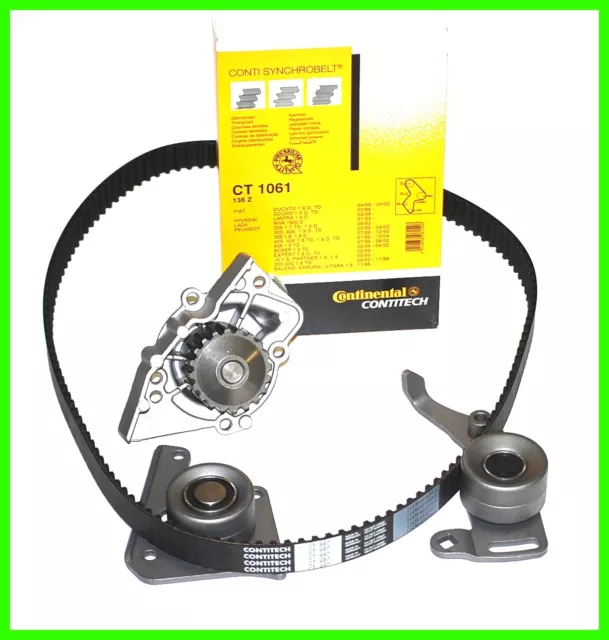 Kit De Distribution+Pompe A Eau Peugeot 306 Hdi