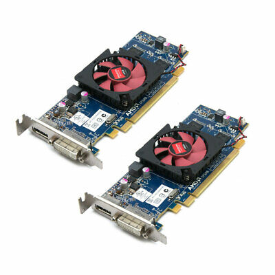 AMD Radeon AMD Radeon HD 6450 1GB Video Card DVI+DP SFF 2 Lot