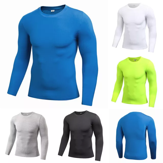 Chemises de Jogging pour hommes, collants de Fitness, T-shirt de Sport,  hauts de course, sous-vêtements thermiques, vêtements de Sport à séchage  rapide, veste d'entraînement, costumes d'équipe - AliExpress