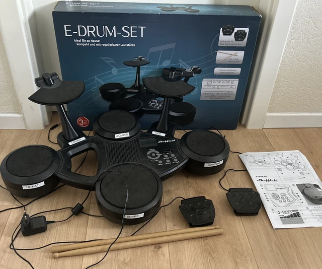 SHEFFIELD EDRUMSET, ELEKTRONISCHES Schlagzeug, Kinder Schlagzeug, Top