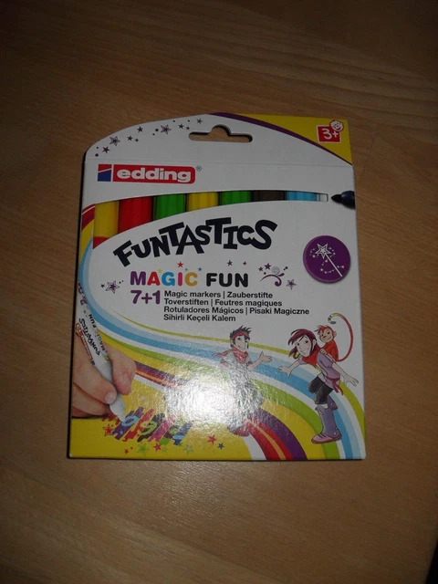 Edding e-13 Fasermaler FUNTASTICS MAGIC FUN 8er Set, NEU, orig Verpackt
