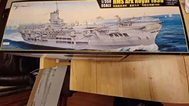 Merit Models 1/350 Hms Ark Royal 1939