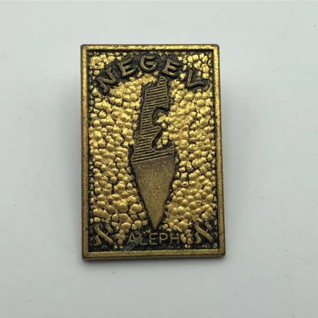 https://www.picclickimg.com/L-gAAOSwKnhgZJsL/Vintage-NEGEV-ALEPH-Jewish-Lapel-Pin-Badge-Brooch.webp
