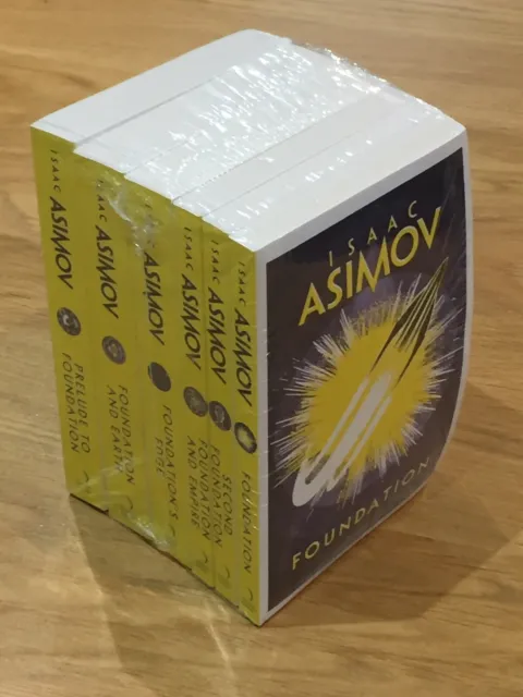 Isaac Asimov Foundation Series 6 Books Collection Set (Paperback)