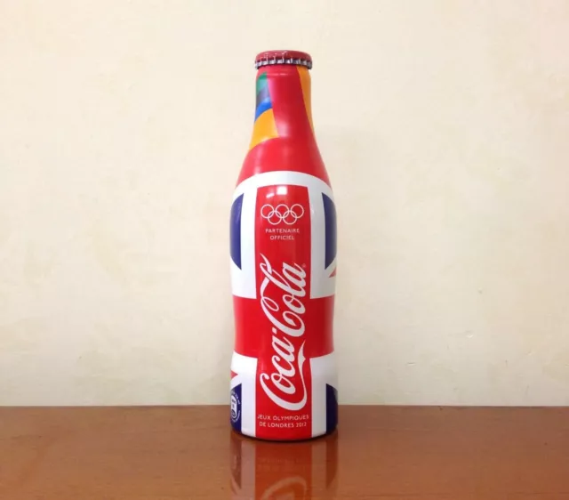 coca cola bottle - London Olympic 2012 Union Jack Aluminum Bottle FRANCE