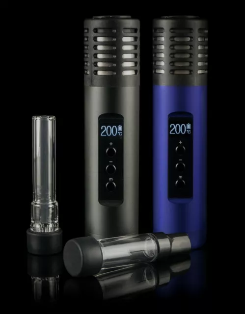 Arizer Air 2 tragbar portable Vaporizer Verdampfer schwarz blau dry herb Kräuter