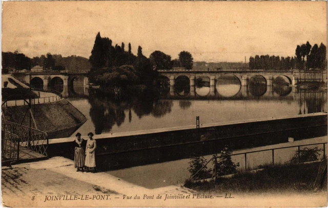 CPA AK Joinville le Pont Vue du Pont de Joinville FRANCE (1283453)