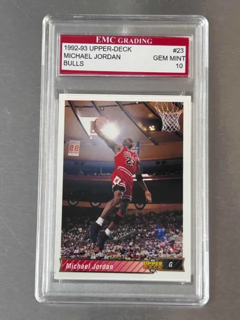 1992 Upper Deck Michael Jordan #23 GRADED 10 Mint HOF Bulls