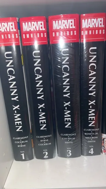 Uncanny X-Men Omnibus 1-4, Marvel, 1 2 3 4,, Chris Claremont, HC