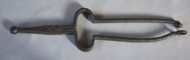 17Th C Antique Wrought Iron Cobbler Bunion Shoe Stretching Tool Blacksmith Made