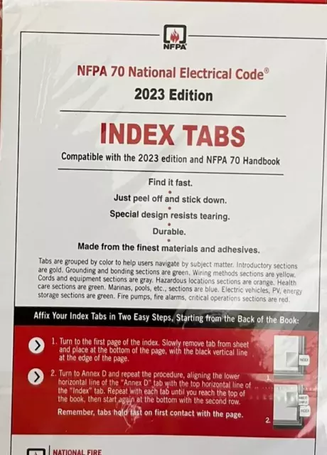 Index Tab 2023 Edition Free and Fast Shipping