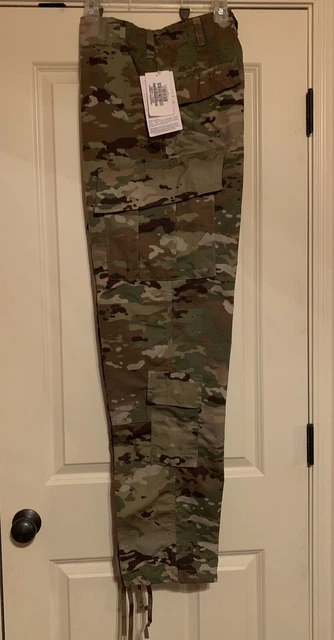 US Army Uniform Combat Pants ACU Trousers OCP Multicam Scorpion Small XLong