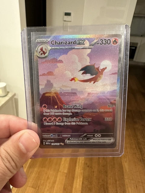 Charizard ex - 199/165 - SV: Scarlet and Violet 151 - Pokemon