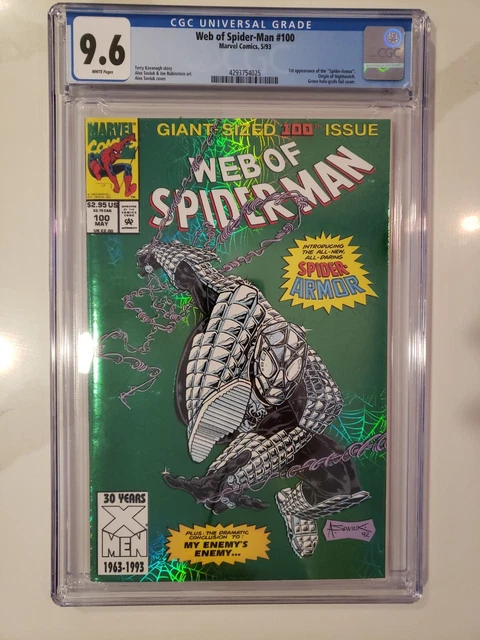Web Of Spider-Man 100 CGC 9.6 Marvel Comics 1993