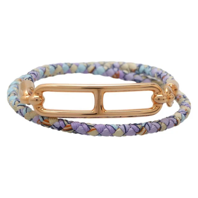 Hermes Bracelet Roulis Double Tour, Rose Gold Fittings Accessories