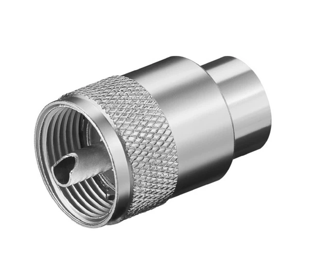 Spina UHF PL259 Ridotta Ad Avvitare Adatta Per Cavo RG-58 RG58A - Foto 14