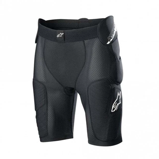 Alpinestars Bionic Action MX Motocross gepanzerte Shorts (schwarz)