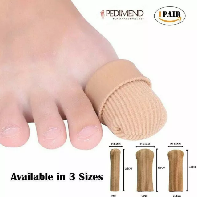 PEDIMEND Finger & Toe Blisters, Dry, Skin Damage & Rash Protector Gel Tube-1PAIR