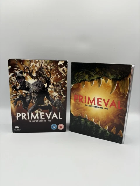 Primeval Xbox PRIMEVAL THE COMPLETE Series 1-5 DVD Box Set (Region 2, Cert 12) 11 ...