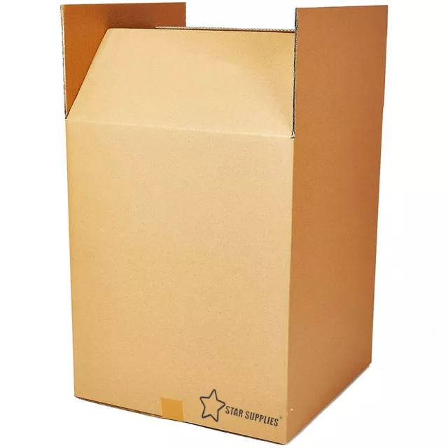 5x Extra Large (XXL) Cardboard Boxes - Strong Double Wall Removal Moving Boxes