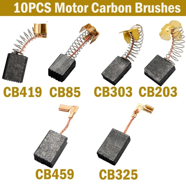 10* Carbon Brushes Set For Makita Angle Grinder GA5030 CB325/459/303/419/203 Kit