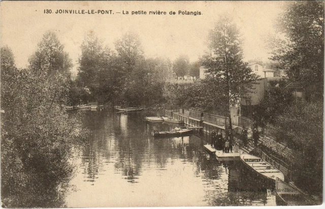 CPA JOINVILLE-le-PONT - La petite riverre de polangis (146937)
