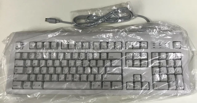 VINTAGE RARE NEW APPLE DESIGN ADB Bus KEYBOARD M2980 KFRFE Original ...