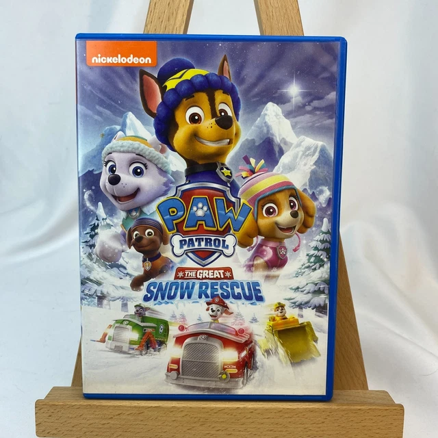 PAW PATROL THE Great Snow Rescue (Nickelodeon DVD) Very Nice!