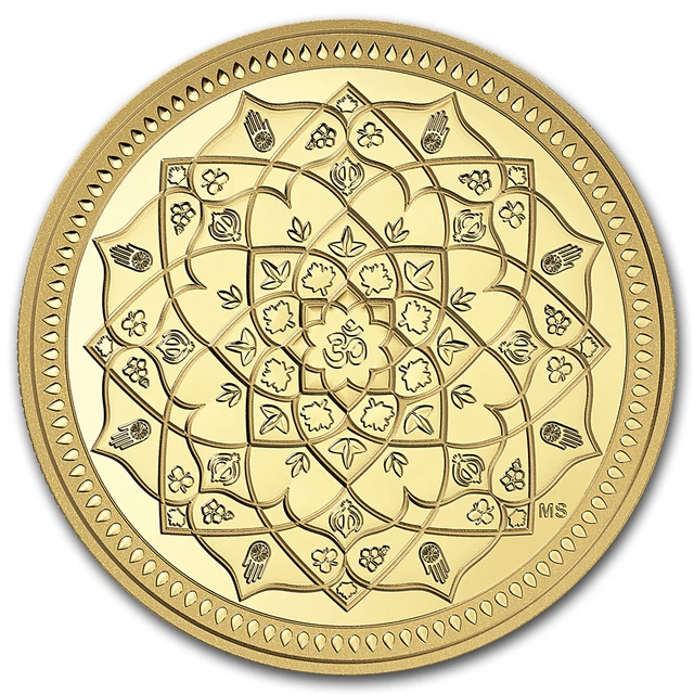2016 Canada 1 oz Proof Gold $200 Diwali Festival of Lights - SKU #104095