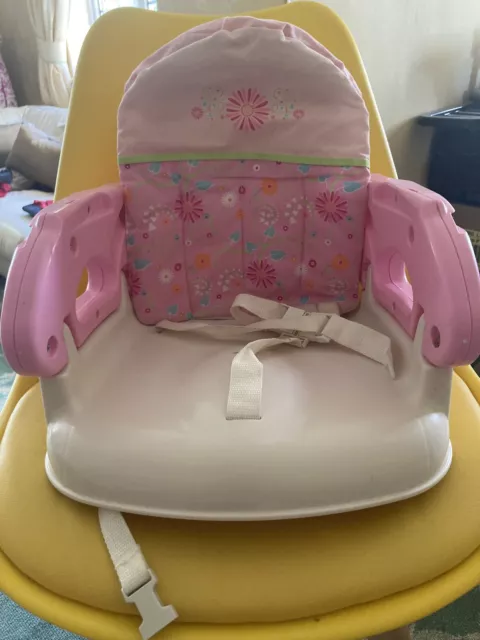 Summer Infant Booster Seat Pink Girl VGC