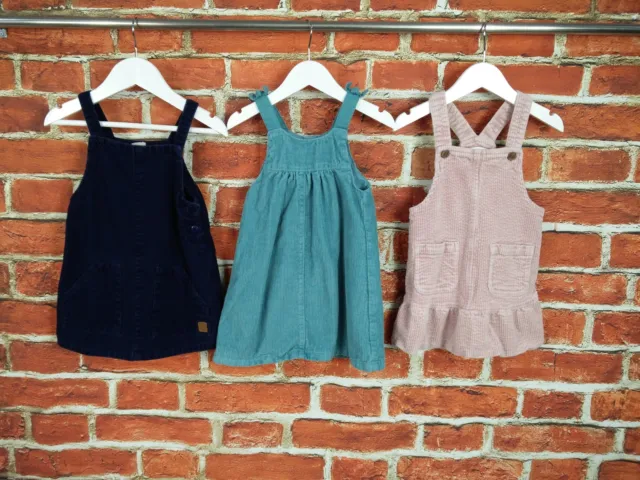 Baby Girls Bundle Age 18-24 Months J Lewis M&S Next Pinafore Dress Corduroy 92Cm
