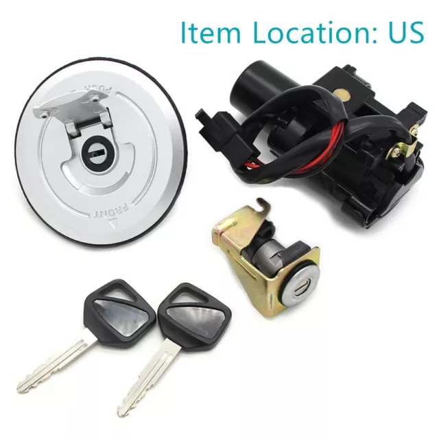 Ignition Switch Key Gas cap Kit for Honda CBR300R 2015-20 CBR250R ABS 2014-2018 3