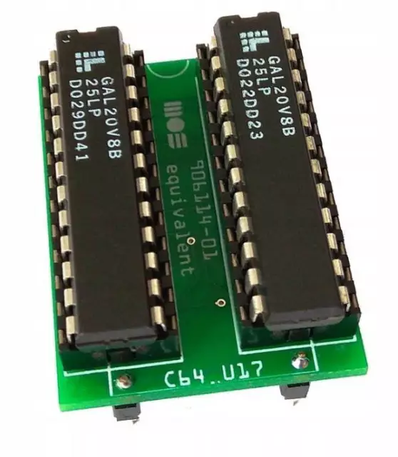 Commodore 64 U17 PLA Replacement - Best Compatible Replacement Available 2